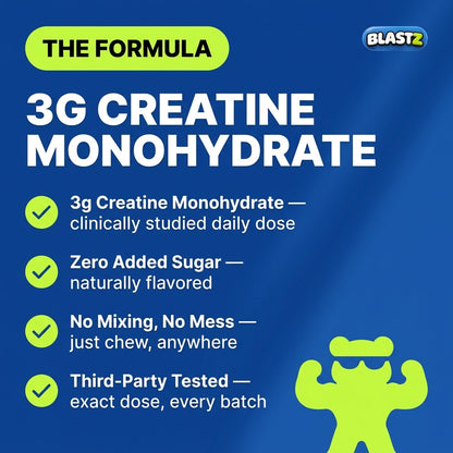 BLASTZ Creatine Gummies